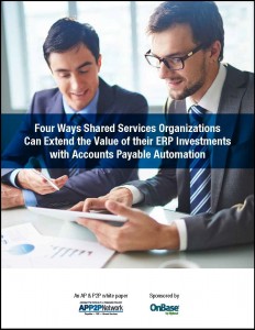 4_Ways_Shared_Services_Organizations_Extend_Value_of_ERP_ Investments_with_Accounts_Payable_Automation