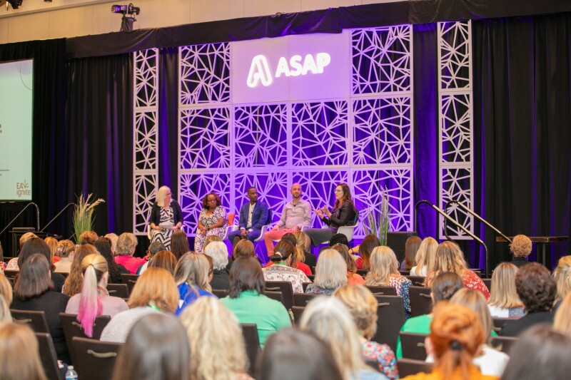 State of the Profession panelists on stage at EAI Spring '24