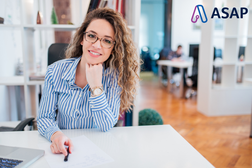 A successful administrative professional