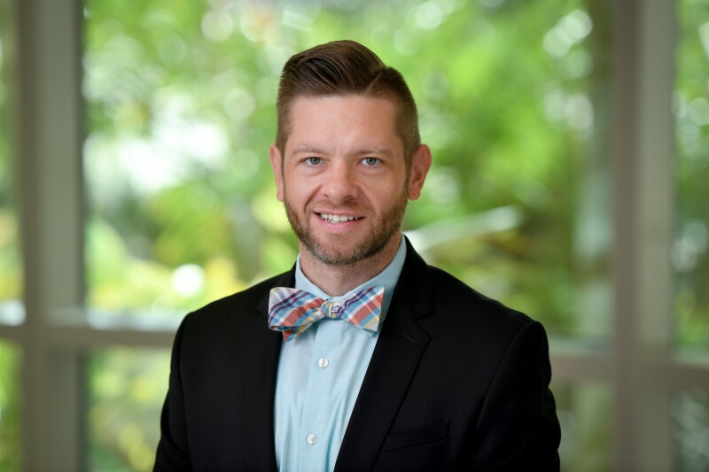 Zach Brown, executive assistant at AdventHealth Daytona Beach