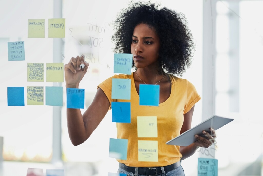 admin professional identifying career goals