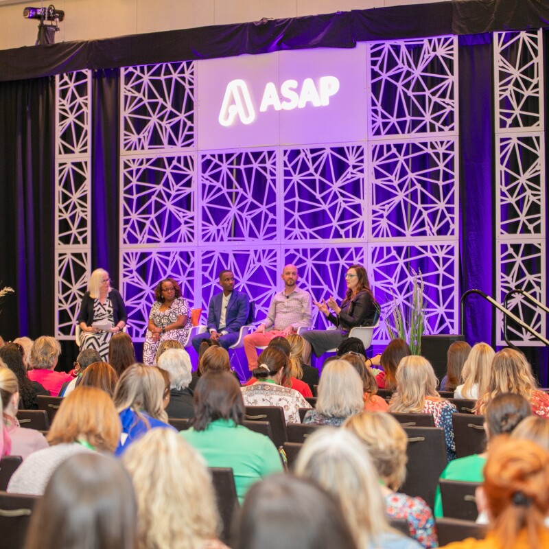 State of the Profession panelists on stage at EAI Spring '24