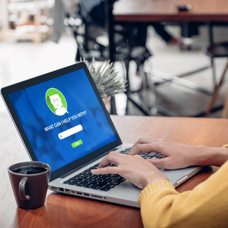 AI Chatbot on Computer