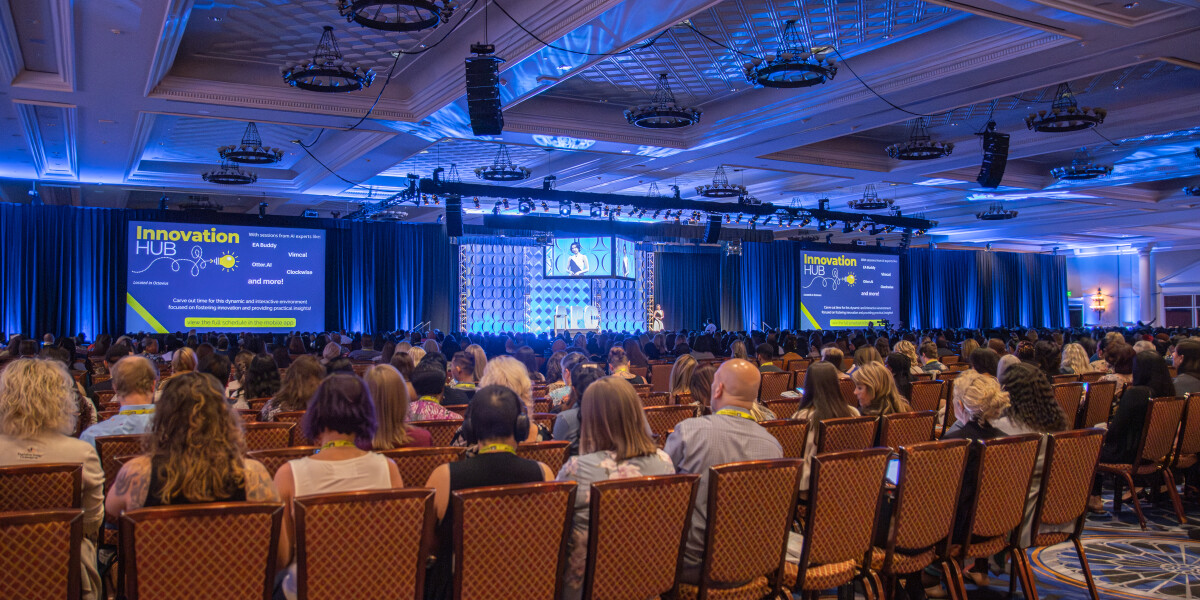 Attendees in session at the Administrative Professionals Conference 2023