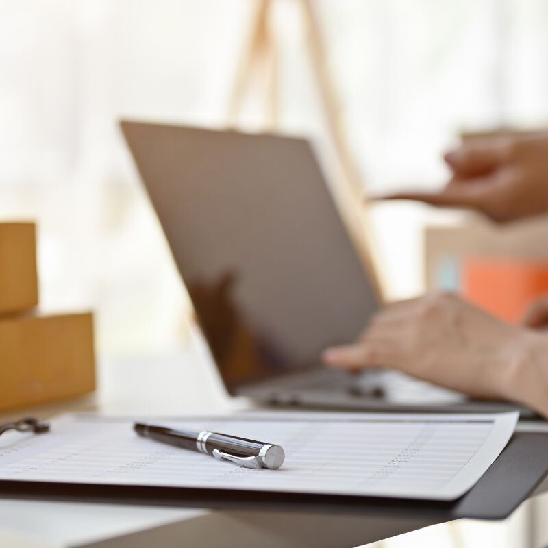 Admin getting feedback from boss