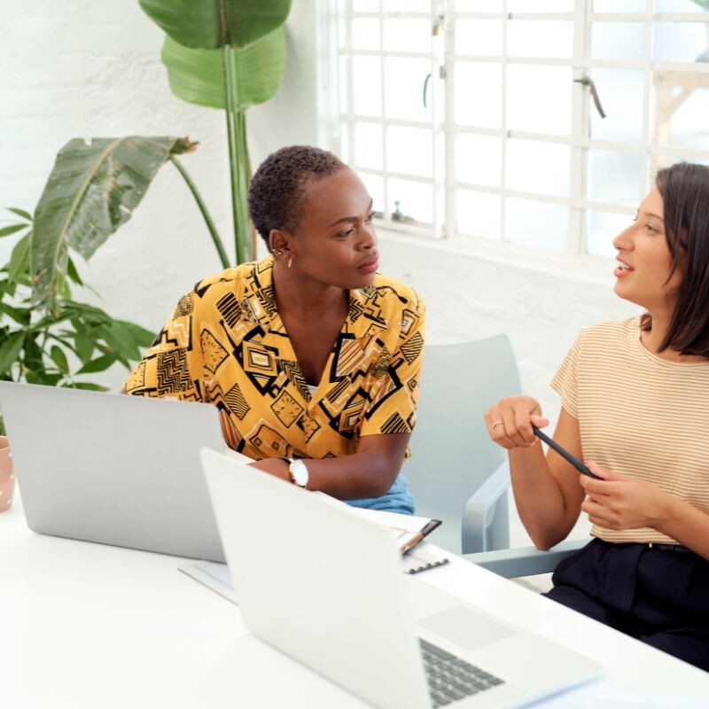 Constructive criticism given to coworker