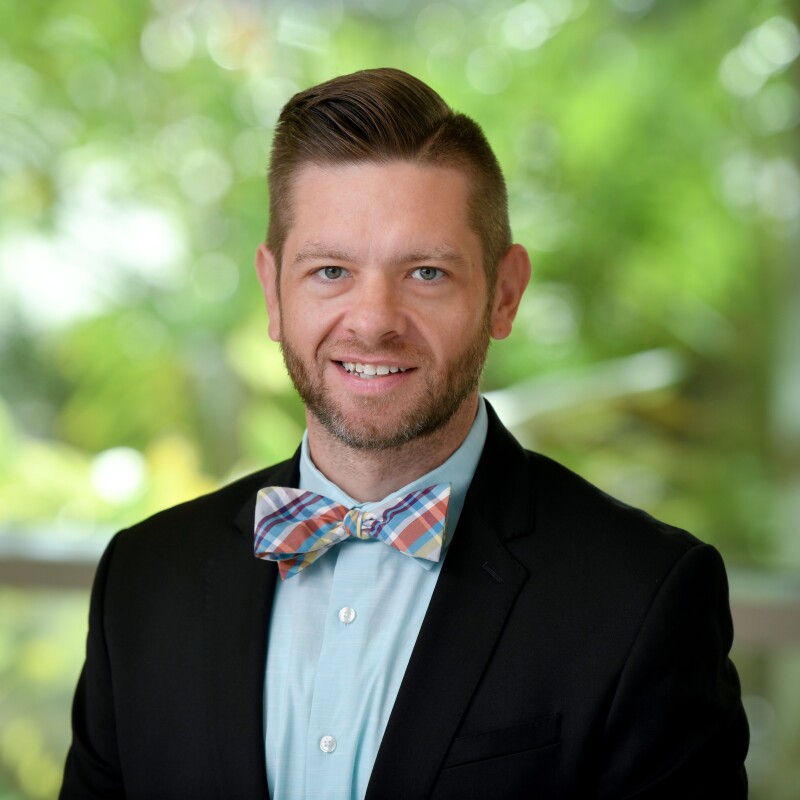 Zach Brown, executive assistant at AdventHealth Daytona Beach