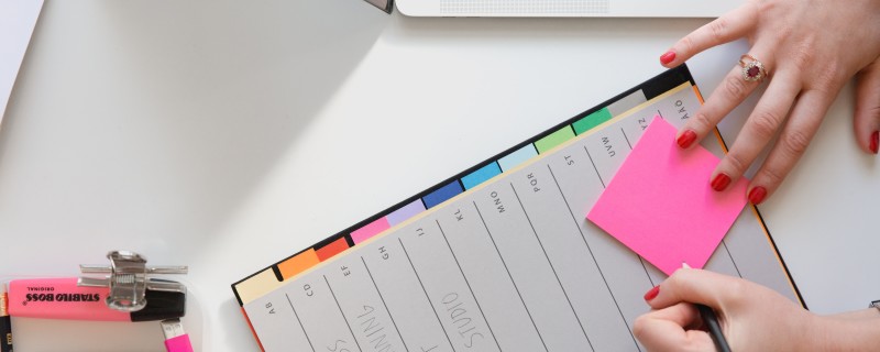 admin preparing for performance review