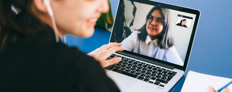 Team member onboarding a remote employee virtually