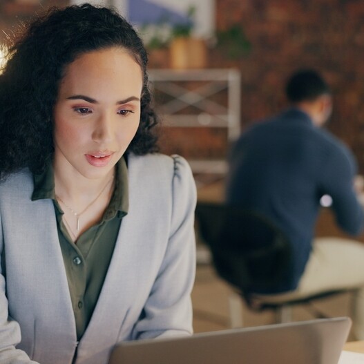 Administrative Professional creating a system for information and file management