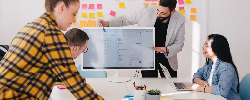 diverse colleagues working together