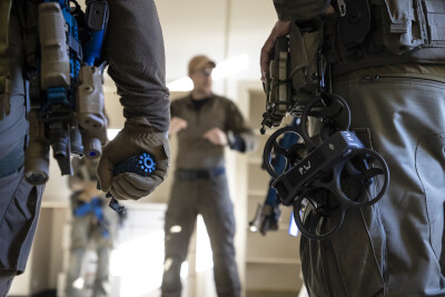 SWAT officers training in Canada