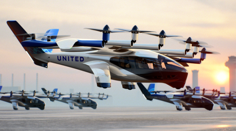 united airlines_archer_air taxi
