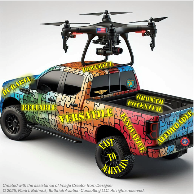 Pickup Truck Attributes that Customers Want to See in their Drones