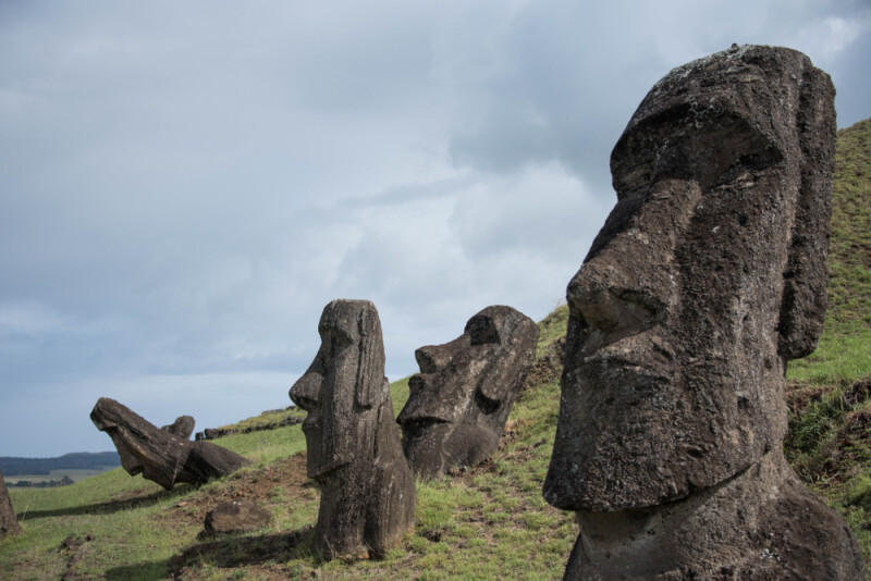 The Moai of Easter Island