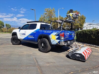 WLG's multi-array rig with mobile mapping and GPR units