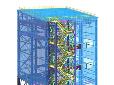 Building Information Model of metal structure