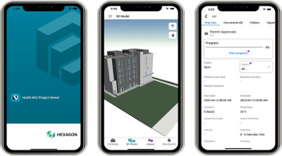 AEC Project Viewer on mobile devices