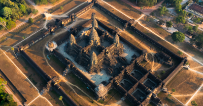 View of the UNESCO Heritage Site Angkor Wat Temple. (Shutterstock)