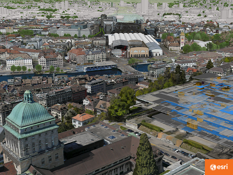 Digital Twin in Zürich, Switzerland with BIM Modeling