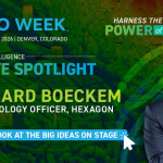 Burkhard Boeckem, Hexagon, Geo Week 2026