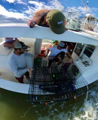 Ropeless fishing gear: Georgia researchers work with commercial fishermen  to test equipment –