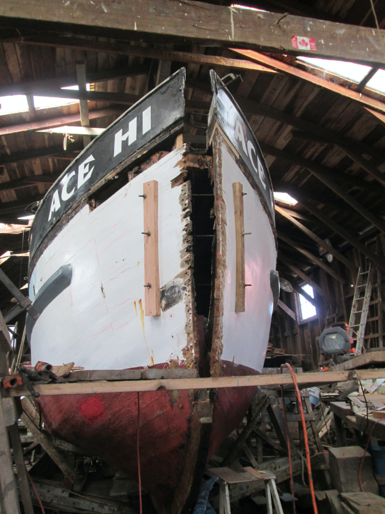 Builder says fishing is what saved this 75-year-old wooden salmon boat