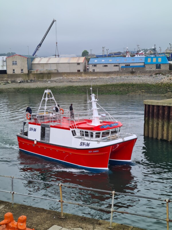 Rising fuel prices might attract fishermen to fuel efficient multi-hull  vessels