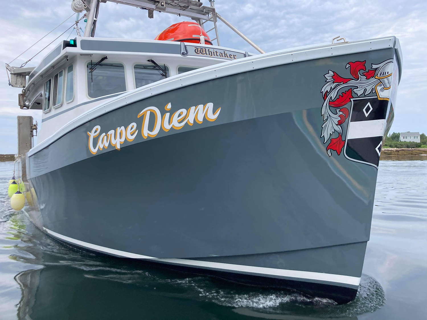 Seize the day and slay: Ethan Whitaker's outsized Carpe Diem dwarfs other  Maine lobster boats, but is built for the future