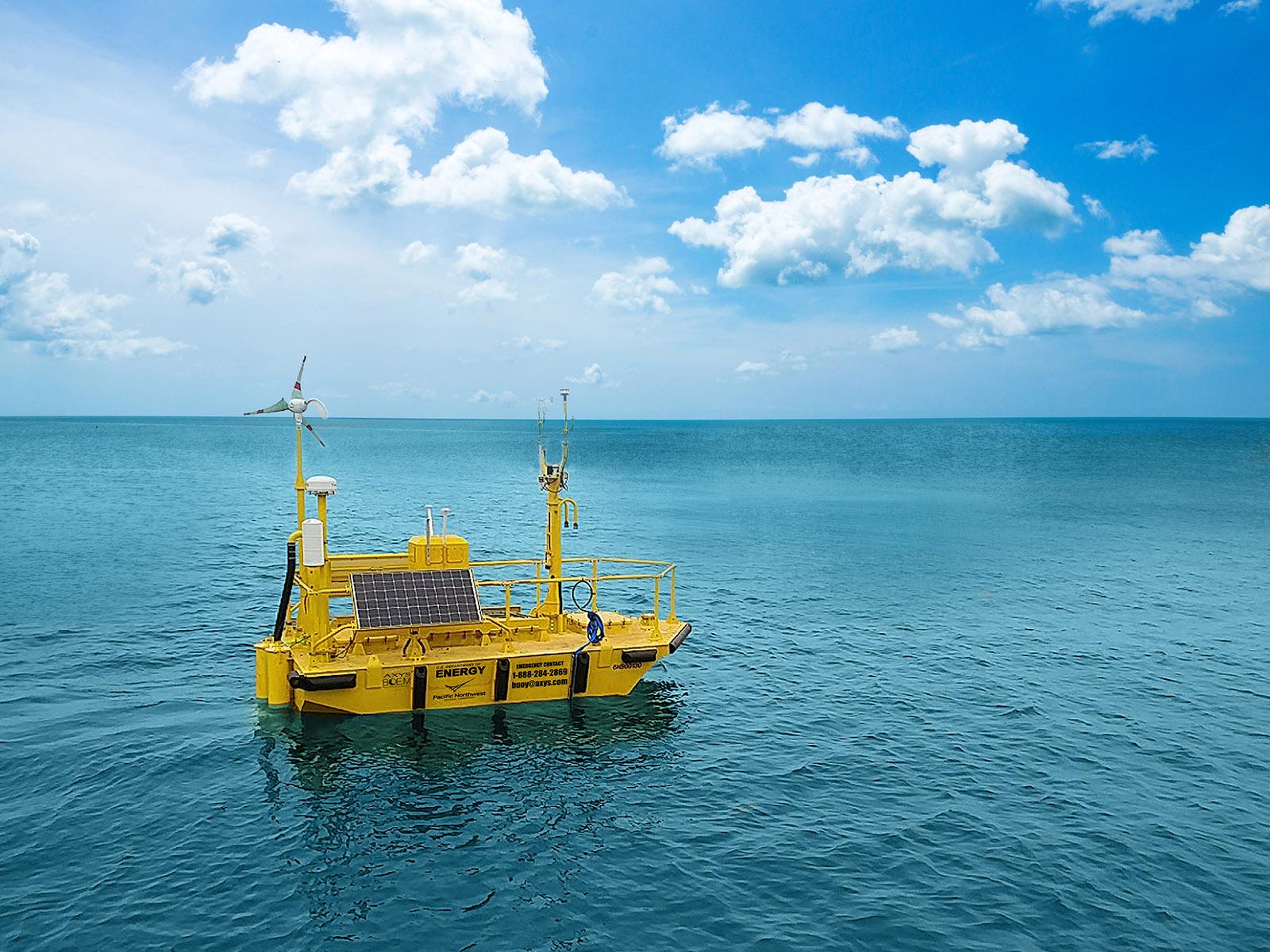 First offshore wind research buoys deployed off West Coast