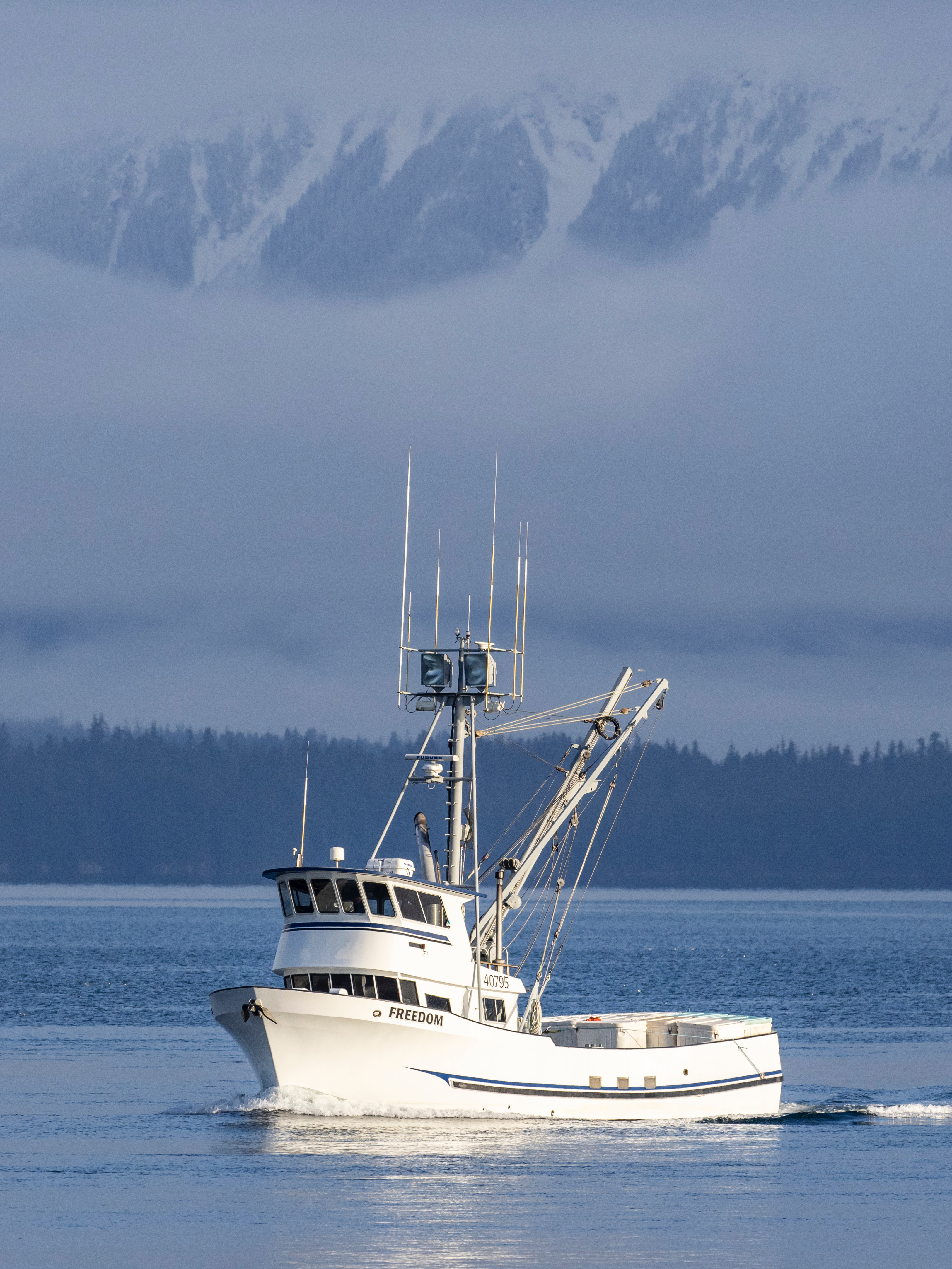 DVIDS - Images - Coast Guard medevacs man from fishing vessel Kari Marie  201 miles north of St. Paul, Alaska [Image 1 of 2]