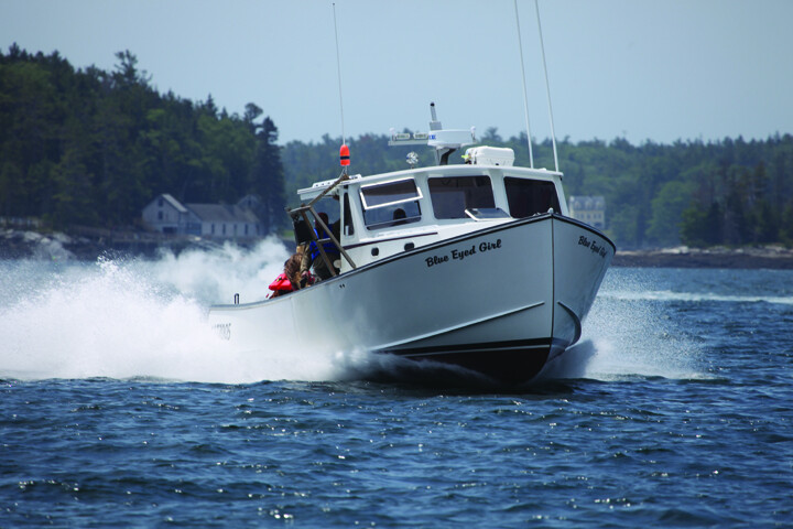 Girls in the Boat - Maine Lobster