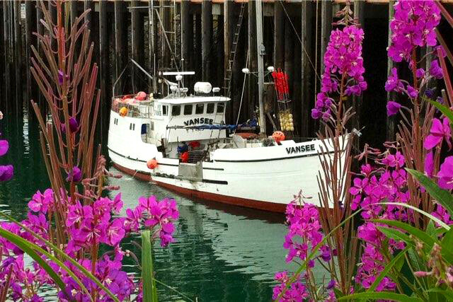 Commercial Fishing Net and Floats at Seattle's Fishermen's…