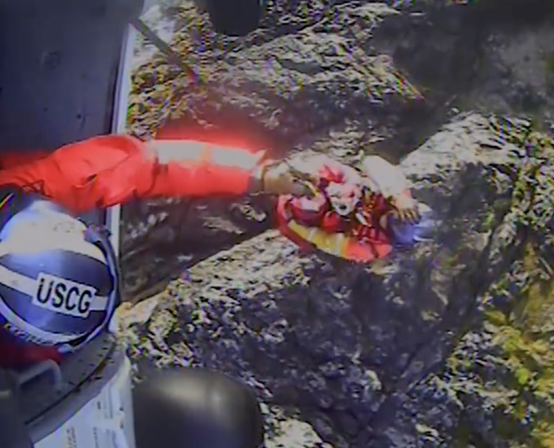 Coast Guard rescues Alaska captain after troller sinks