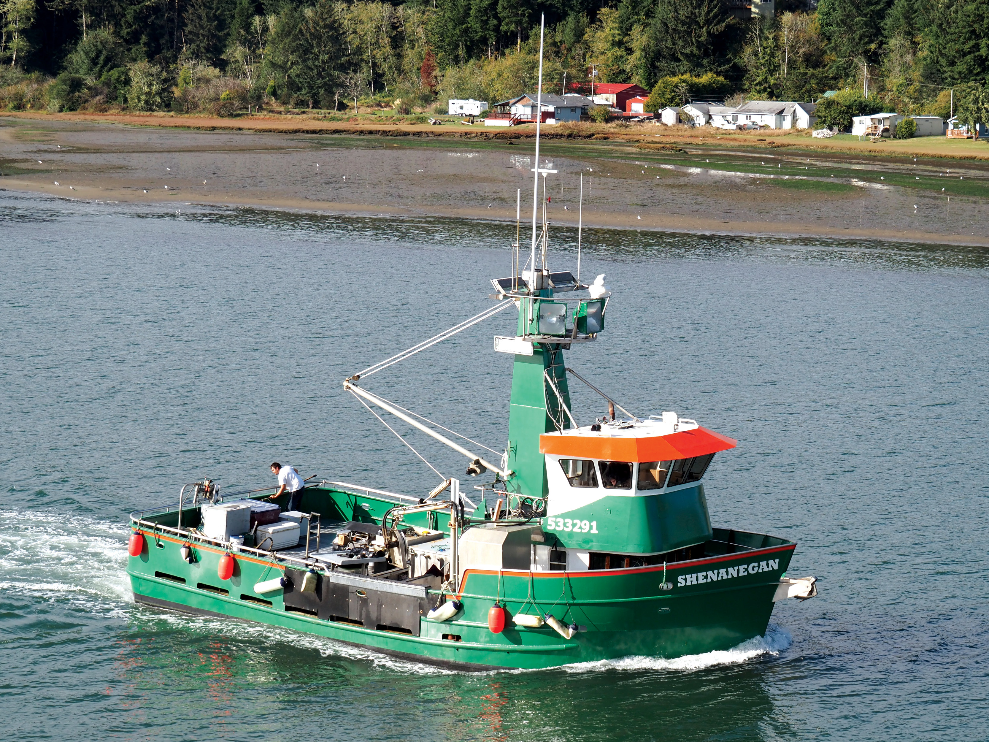 The rebuild of the F/V Shenanegan took fourteen years, but it was