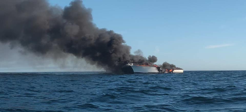 Wicked Tuna' crew survives boat fire