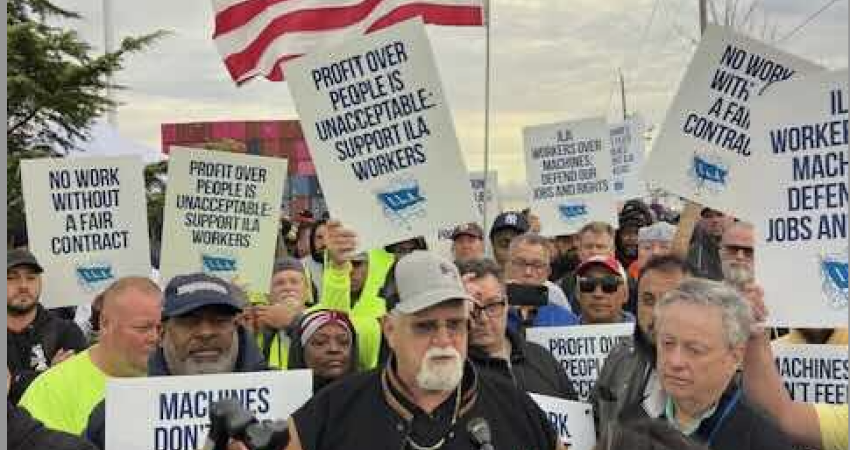 US seafood imports will be affected by the port strike