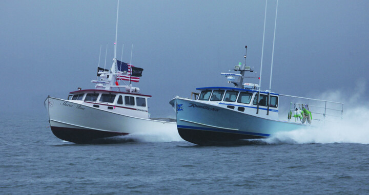 Lobster boat racers battle the rain at Bar Harbor | National Fisherman