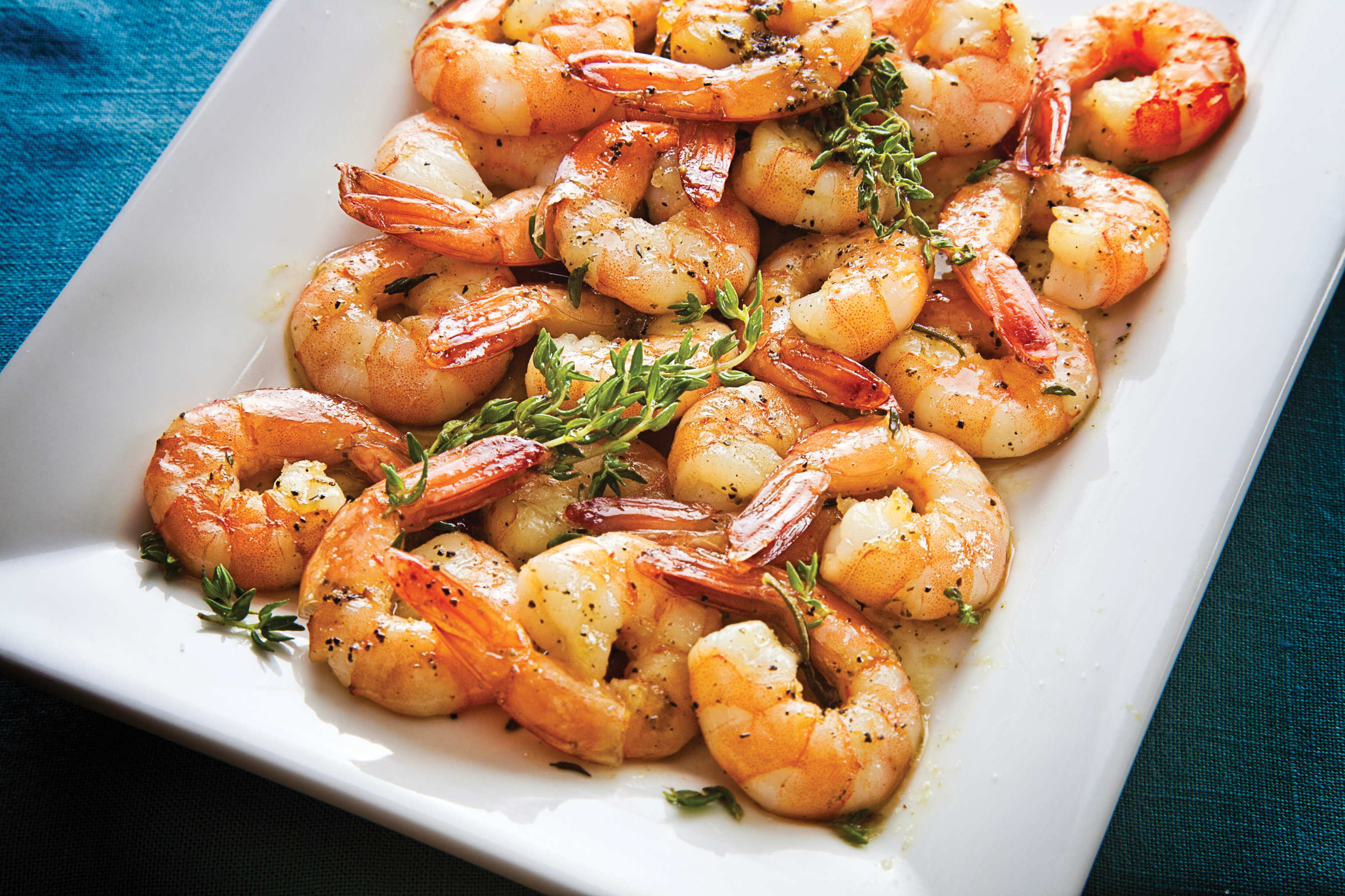 Recipes for the Boat: Roasted Shrimp with Rosemary and Thyme