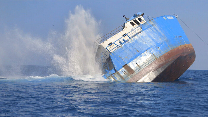 Retired fishing vessel, G.P. Chauvin spent years catching menhaden, but is now sunk off from Mississippi to become an artificial reef