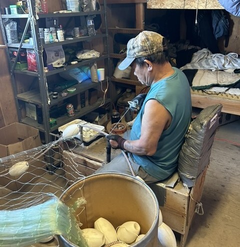 Inside the Dillingham net shop keeping Bristol Bay fishermen fishing