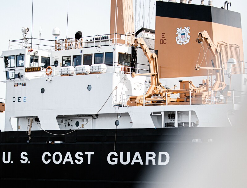 U.S. Coast guard vessel