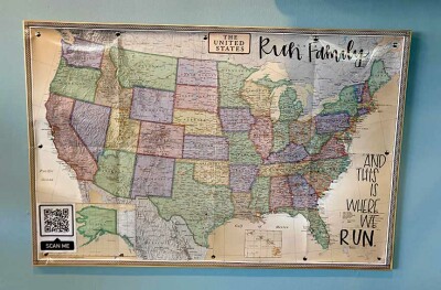 United States run map