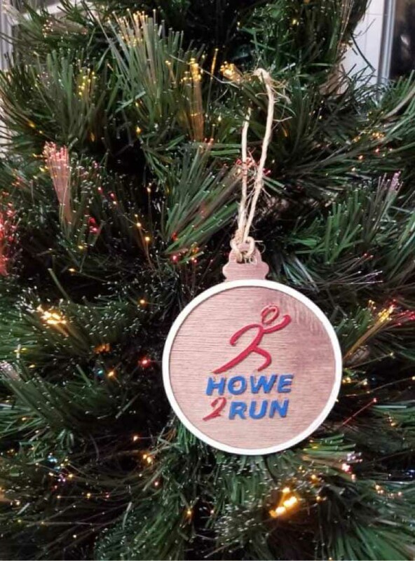 Howe2RUn Christmas ornament