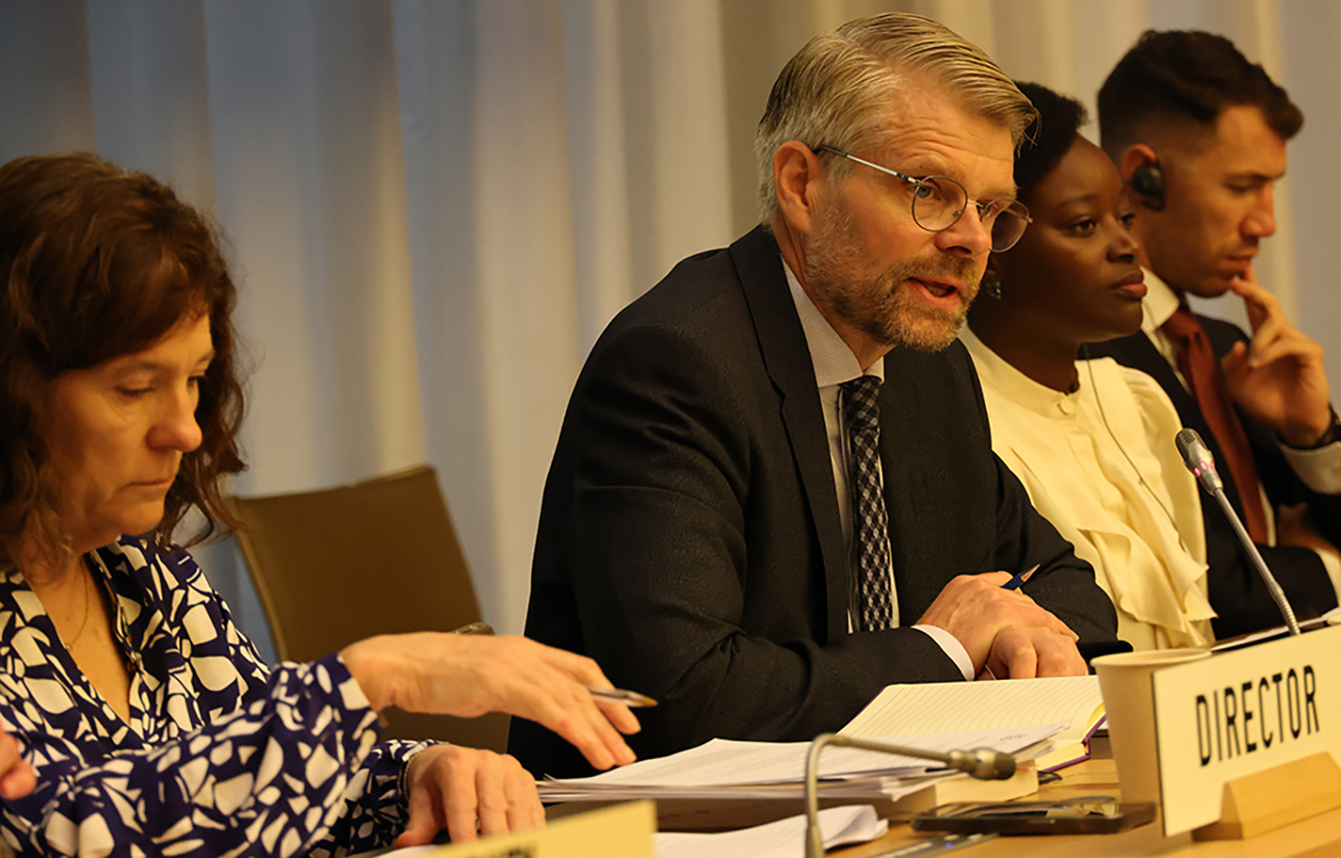 Icelandic Ambassador to the World Trade Organization Einar Gunnarsson