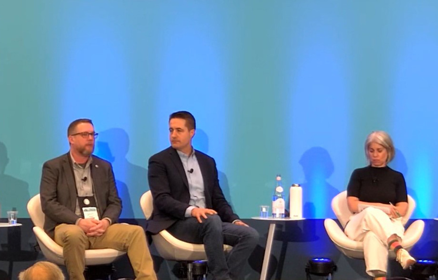 Panel members during "Interoperable Traceability in Seafood is a Business Imperative Becoming More Essential Every Day: The GDST Standard is the Path."