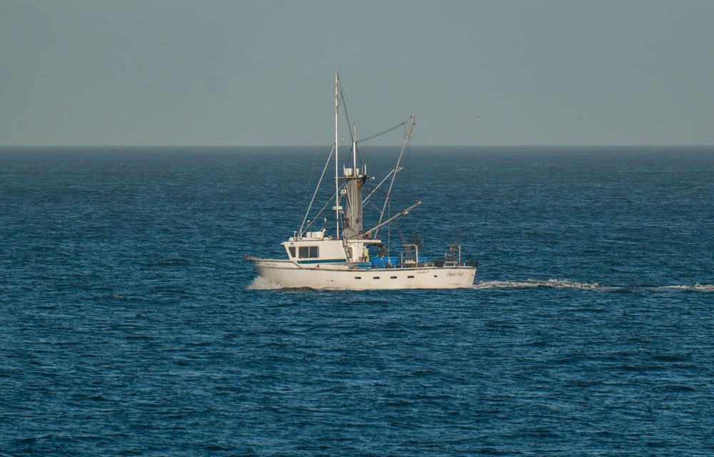 A california fishing vessel