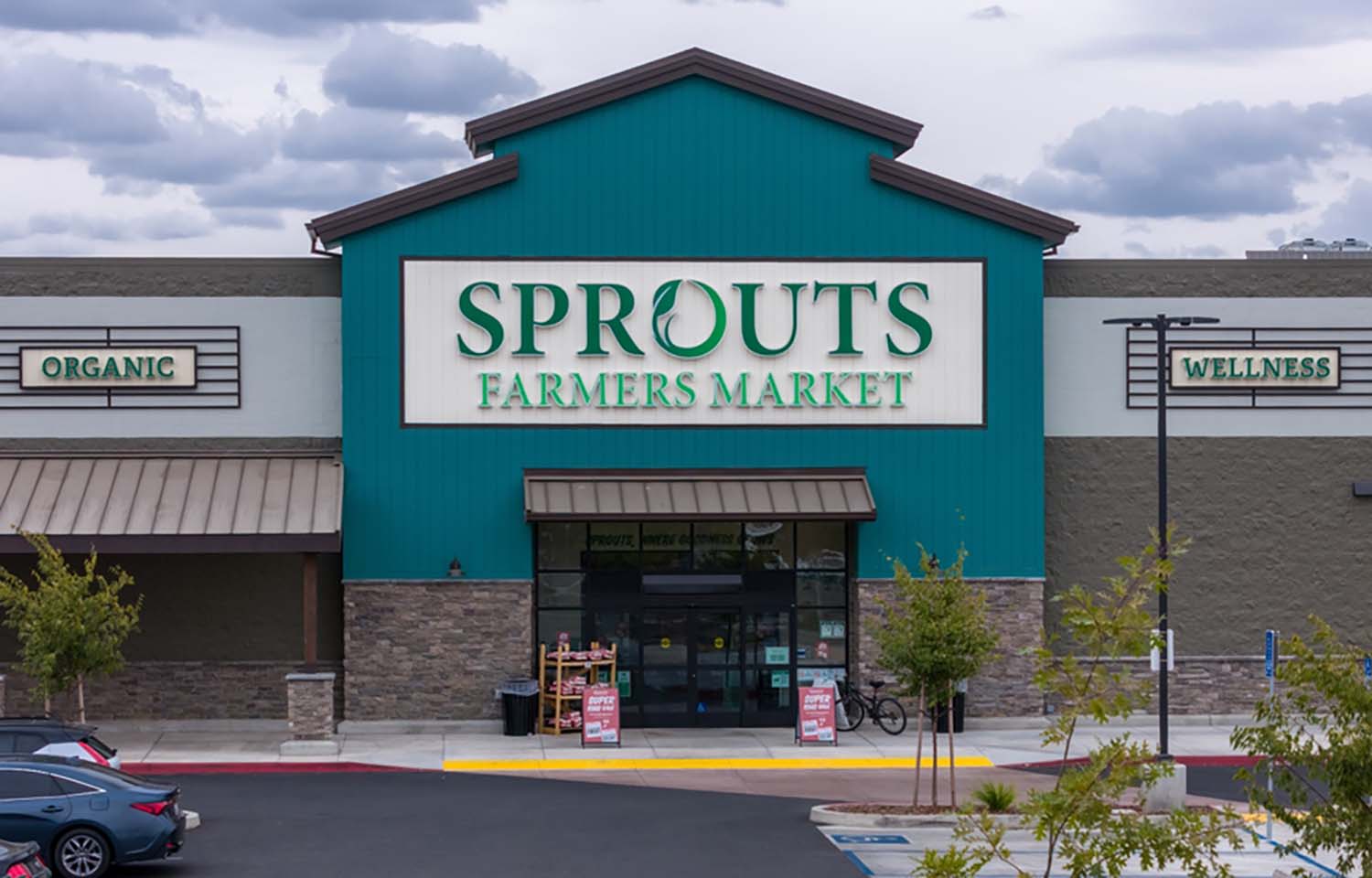 A Sprouts Farmers Market location in Woodland, California, U.S.A.
