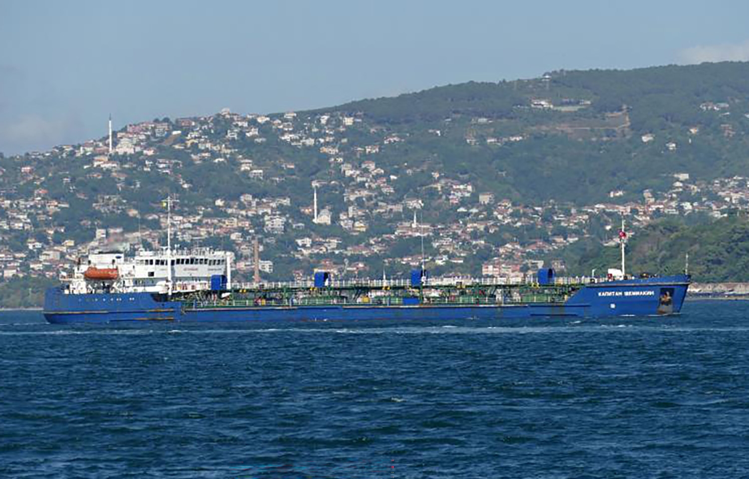 Russian tanker vessel Kapitan Schemilkin