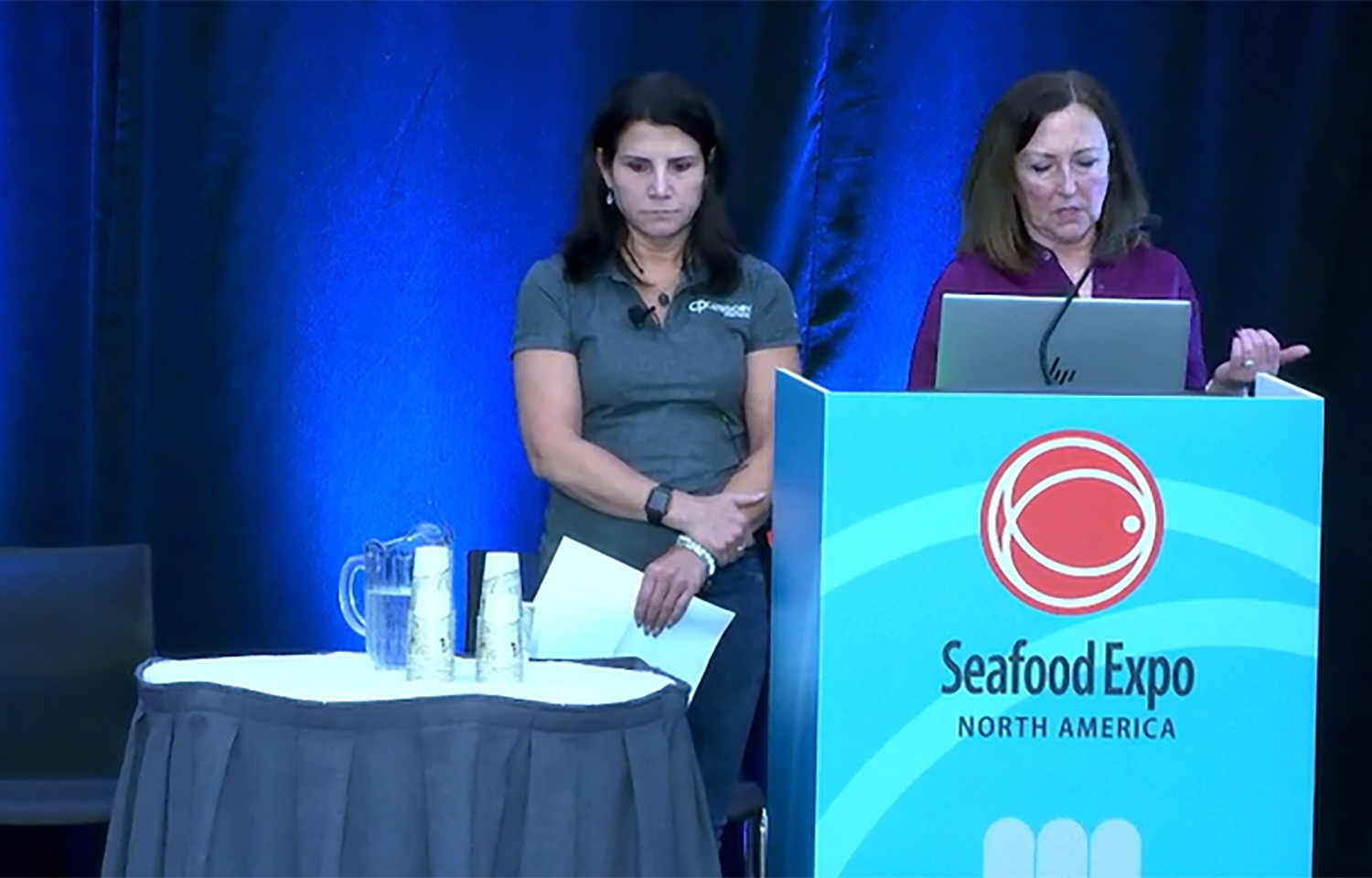 Category Partners Senior Vice Presidents Cara Ammon and Julie DeWolf spoke about trends in the seafood market
